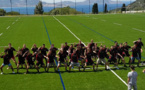 COURS DE HAKA SUR LE STADE DE LUMIU