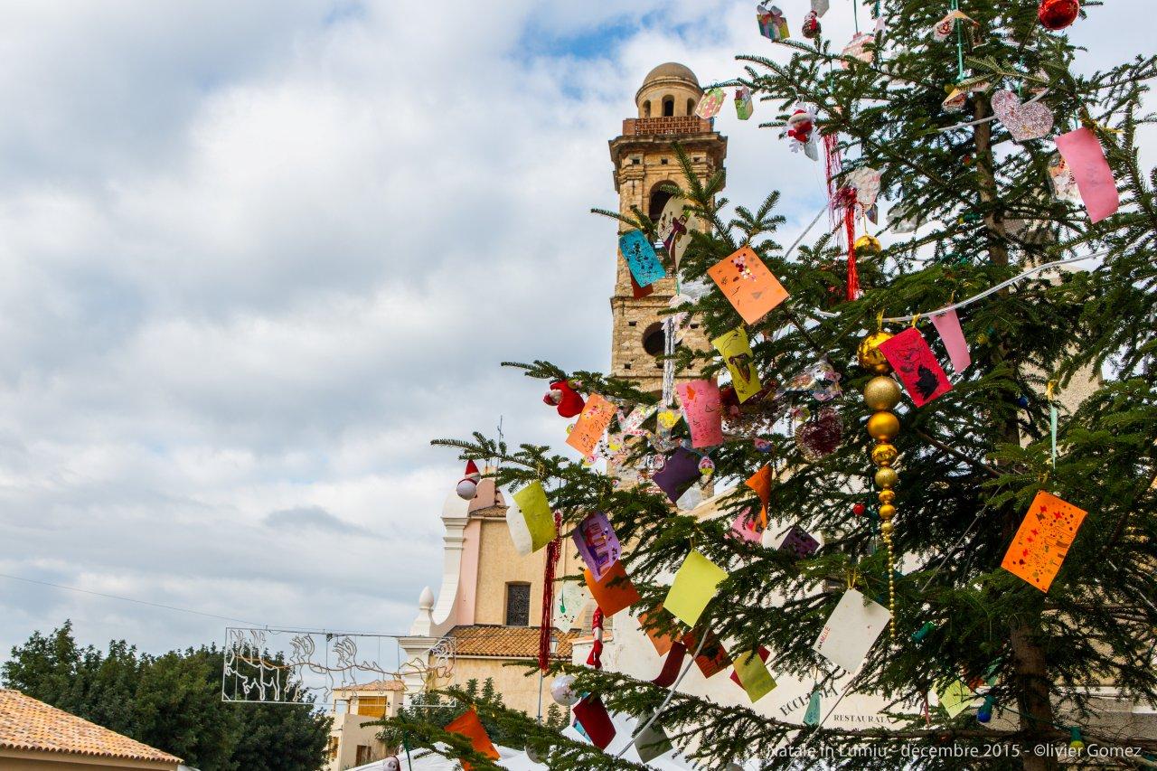Sapin de Nöel géant de Lumio, Noël 2015